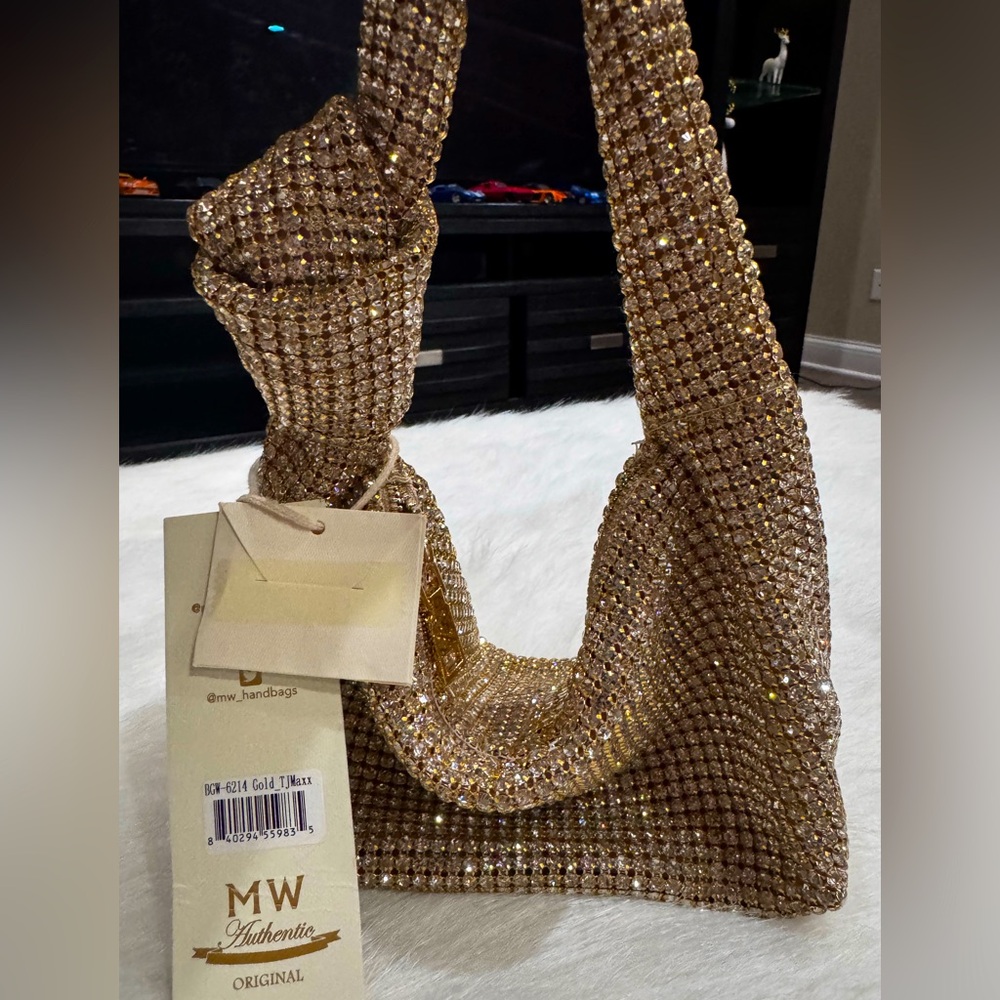 New Madison West Rhinestones Evening Bag